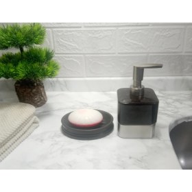 Resim Bosphorus Sıvı Sabunluk ve Sabunluk 2'li Banyo Seti 