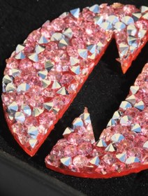 Resim TASARIM ARABAM ATİKE ELİF AKIN Pembe Opel Araçlarla Uyumlu Direksiyon Taşı 