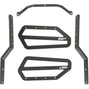 Resim Gp Kompozit Triumph Trident 660 2021-2023 Uyumlu Heybe Çanta Demiri Siyah 