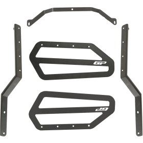Resim Gp Kompozit Triumph Trident 660 2021-2023 Uyumlu Heybe Çanta Demiri Siyah 