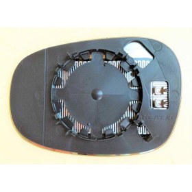 Resim Ayna Camı Bmw 3 Serisi E90-1 Serisi E87 2008-2012 Isıtmalı Kör Noktalı Mavi Cam Sağ 