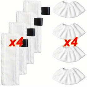Resim Mop Bez Temizlik Pedi Kılıfı, Karcher EasyFix SC2 SC3 SC4 SC5 Buharlı Mop Temizleyici Yedek Parça Yedekleri için 