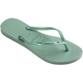 Resim Havaianas Slim Crystal SW II Bayan Terlik - Açık Yeşil 