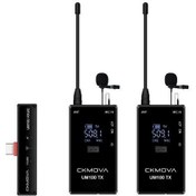 Resim Ckmova UM100 Kit 4 UltraCompact 3.5mm Çıkış 2.4GHz Çift Kanallı Kablosuz Mikrofon 