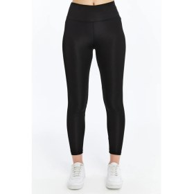 Resim Axxel Kadın Siyah Büyük Beden Yüksek Bel Spor TAYT-P2154 
