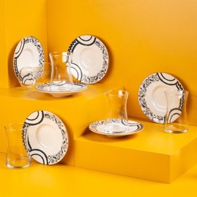Resim Marianna Milet 6 Kişilik 12 Parça Çay Seti 160 ml 