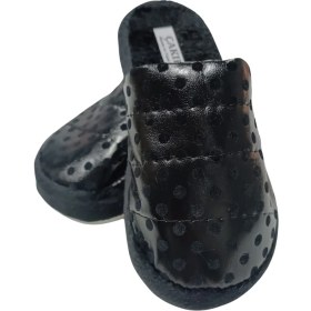 Resim Akınalbella Siyah Erkek Ev Terliği 