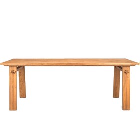 Resim Artisan Teak Ağacı Bench 