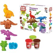 Resim Easy Tedarik 03996 Art Craft Dinozorlar Hamur Set 168 Gr -Fentoys 