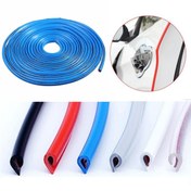 Resim Oto Aksesuarcım Kapı Koruma Fitili U Tip Geçme Şerit 5 Metre Mavi 