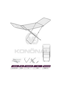 Resim Egemen Yıldız Kanatlı Kurutmalık 5 Mm Tel Gümüş 