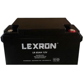 Resim Lexron 65ah Amper 12v Jel Akü Deep Cycle 
