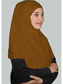 Resim Altobeh İkili Set Pratik Eşarp Hazır Türban Ve Hijab Tesettür Bonesi Taba 