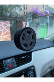 Resim 3dbaydesign 5 Kol Jant Lastik Içi Ayna Süsü 