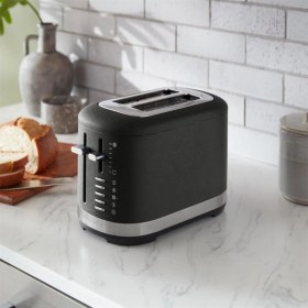 Resim Kitchenaid Manuel Kontrollü 2 Dilim Ekmek Kızartma Makinesi Black 5KMT2109 