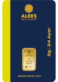 Resim Agakulche 5 Gr 995 24 Ayar Amr Külçe Altın 