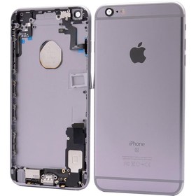 Resim Genos Apple Iphone 6s Plus Uyumlu Kasa Dolu Siyah 