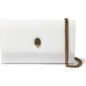 Resim Kurt Geiger Shoreditch Chain Wallet Deri Zincirli Cüzdan 19x11 Cm , Şık Ve Kullanışlı Beyaz 