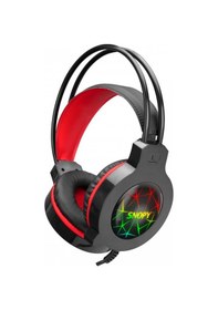 Resim Snopy SN-GX7 CRAZY Siyah Ledli Mikrofonlu Oy ncu Kulaklığı 