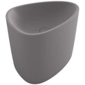 Resim Bocchi Etna Tezgah Üstü Monoblok Lavabo Mat Gri 1162-006-0125 