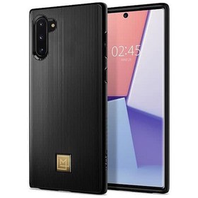 Resim Spigen Galaxy Note 10 ile Uyumlu Kılıf La Manon Classy Black 