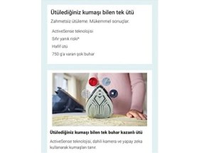 Resim 9000 Serisi Taban Kameralı Buhar Kazanlı Ütü | Ütülediğiniz Kumaşı Bilen Tek Ütü | Hafif Ütü 3100W 
