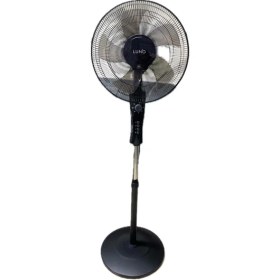 Resim Luno LV48009B01 50 W Ayaklı Vantilatör 5 Kollu Pervane ile Yüksek Performans ve Enerji Tasarrufu 