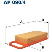 Resim FILTRON AP090/4 Hava Filtresi (Peugeot:407 1.8-1.8 16V-2.0-2.0-2.2 04-/Citroen:C6 3.0 V6 05-C5 1.8-2.0-3.0 16V 04-) 1444CV 1444TQ AP0904 (WF234475) 