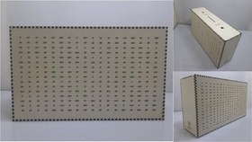 Resim Ahsap Kumbara (krem) 