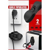 Resim gl00my Pratik Kablo Sarma Aparatı - Kablo Düzenleyici ve Organizatör 