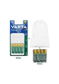 Resim Varta Plug (PROMO ) Şarj Cihazı+8x2100mAh AA Şarjlı Kalem+ÇANTA 