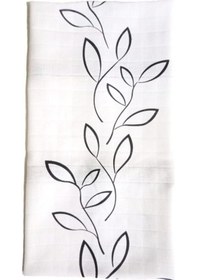 Resim Yaprak Desenli Pamuklu Mutfak El Kurulama Bezi 