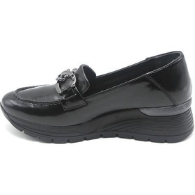 Resim Venüs 2313044k Kadın Deri Ayakkabı Siyah Cilt 