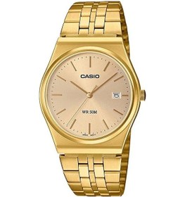 Resim Casio Mtp-b145g-9avdf Quartz Çelik Altın Rengi 35 Mm Erkek Kol Saati Altın 