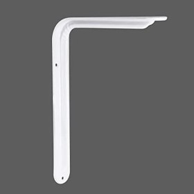 Resim Mcreative Raf Altı Ayak Raf Tutucu L Demir 23 x 29 cm Beyaz Montaj Aparatı (2 Adet) 