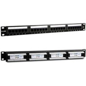 Resim S-Link Sl-f624 24 Lü Utp Cat6 Patch Panel 