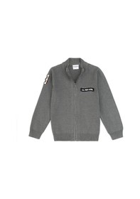 Resim U.S. Polo Assn. U.s. Polo Assn. Erkek Çocuk Gri Melanj Hırka Triko 50317164-vr109 