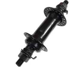 Resim Bisiklet Ön Göbek Siyah 32 Delikli 