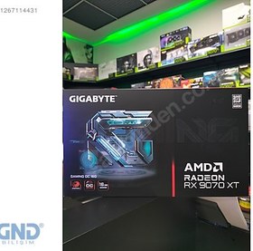 Resim GIGABYTE Radeon RX 9070 XT GAMING OC 16GB GDDR6 256 Bit 