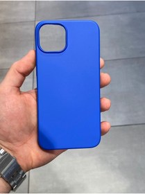Resim Mee.co İphone 13 ve 14 Uyumlu İçi Kadife Silikon Lansman Kılıf 