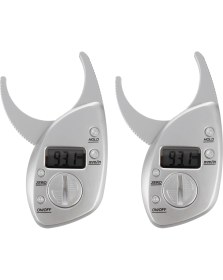 Resim Quartzite 2x Dijital LCD Vücut Yağ Caliper Cilt Kırp Kalınlık Sağlık Fitness Kilo Cinsiyet (Yurt Dışından) 
