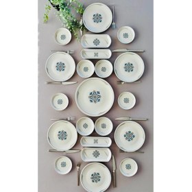 Resim Venüs Home Decoration Efsun Serisi 6 Kişilik 21 Parça Modern Kahvaltı Takımı 