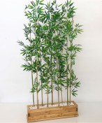 Resim Lam'Bamboo Flora Collection Bambu Seperatör Paravan Meşe 