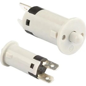 Resim Ic-187a Kapak Switch Ø12mm Nc Normalde Kapalı Kontak Pbs-25b Beyaz-179902 