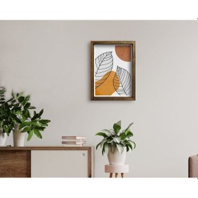Resim Bk Home Doğal Masif Ahşap Çerçeveli Tablo 45X65Cm-18 (551056756) 