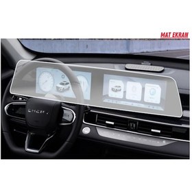 Resim Chery Tıggo 7 Pro Max 2025 Dijital Gösterge Ve Multimedya Uyumlu Mat Ekran Koruyucu 