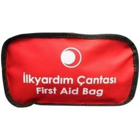 Resim İlk Yardım Çantası Araç Ev İş Yeri Acil Müdahale Çantası İlk Yardım Seti 