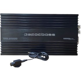 Resim Defacbass DBF-2000.1D Mono Ampfilikatör ( Bass Amfisi ) 