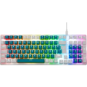 Resim Acer Emachines, EAK100, Yeşil/beyaz, USB Kablolu, Rgb Backlight, Red Switch, Mekanik, Türkçe Q, 100 Tuşlu, Gaming Klavye 