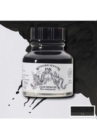 Resim Winsor & Newton Çizim Mürekkebi 30ml Liquid Indian 754 Siyah 